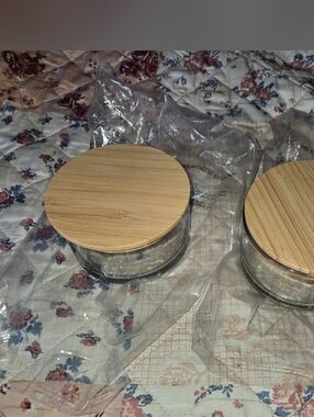 Material Kitchen The Glass Jar Set Of 2